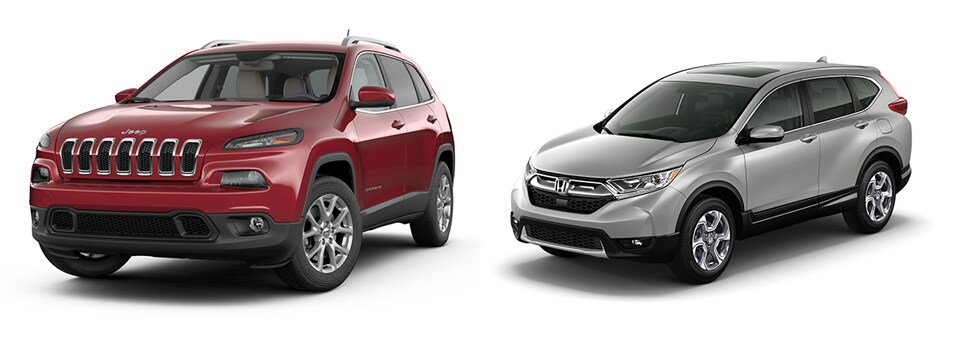 2018 Jeep Cherokee vs. Honda CR-V