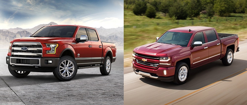 F-150 vs Silverado 1500