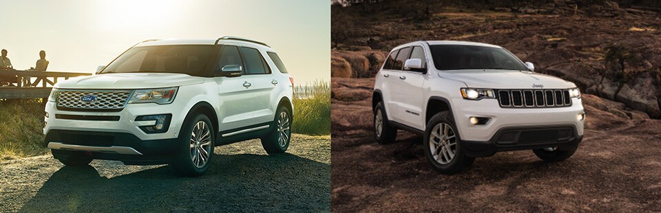 Ford Explorer vs Jeep Grand Cherokee