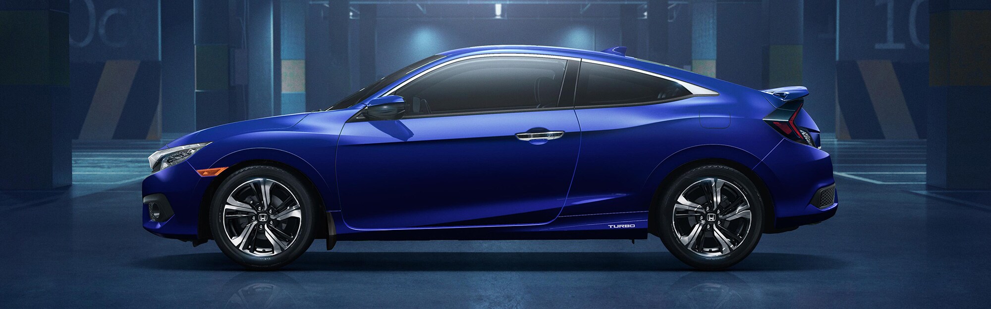 Honda Civic Coupe side profile