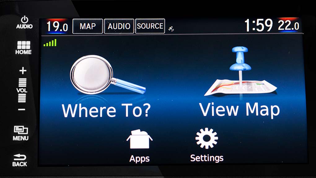 Civic Hatchback navigation