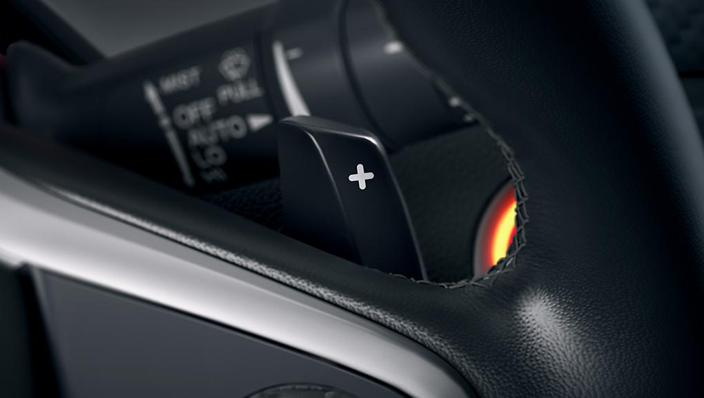 Civic Hatchback paddle shifters