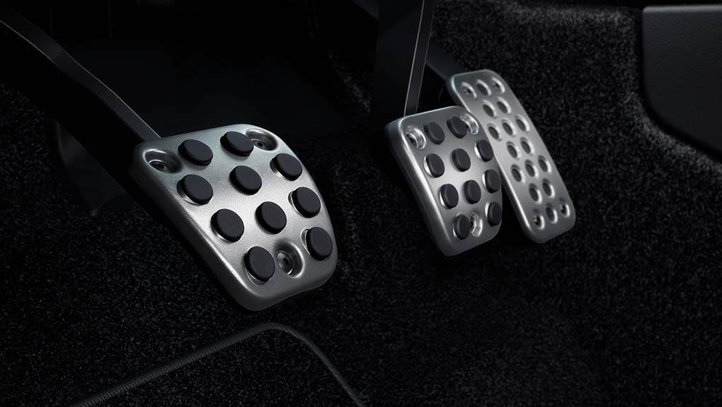 Civic Hatchback pedals