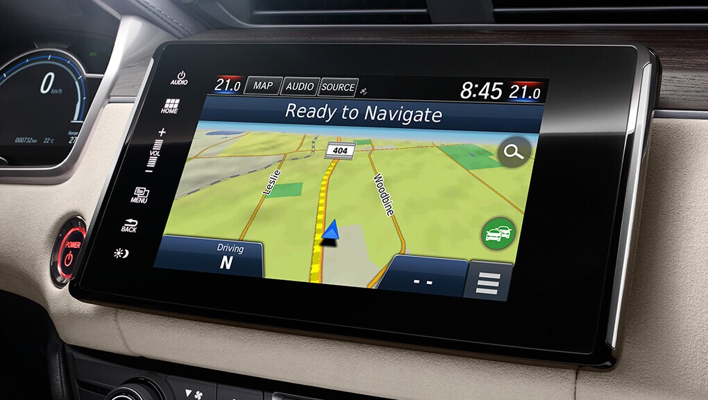 Honda Clarity navigation