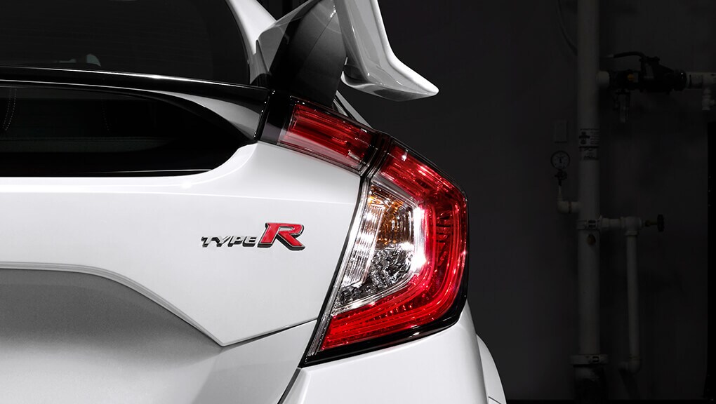 Honda Civic type R spoiler