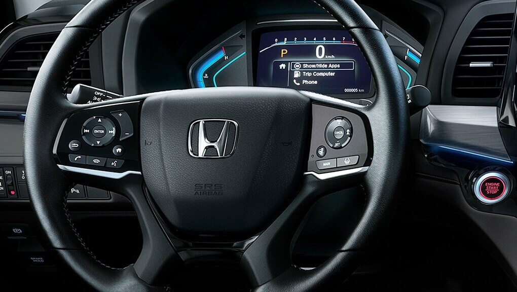 Honda Odyssey heated steering wheel