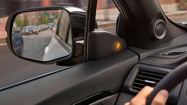 Honda Passport Blind spot information