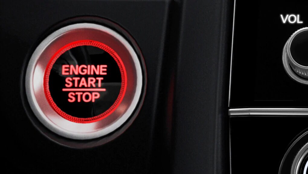 Honda Civic Coupe push button start