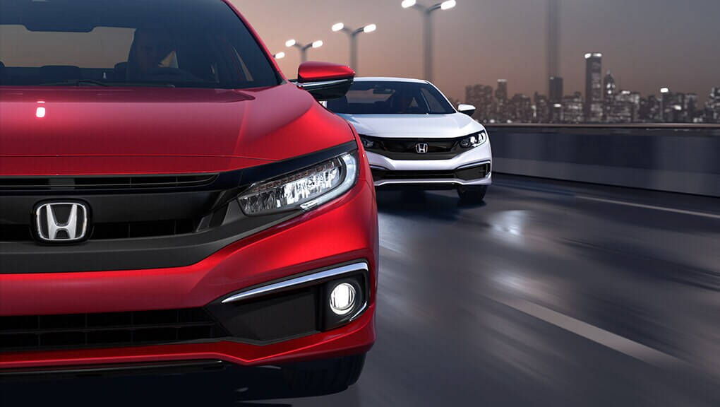 Standard LED daytime running lights and available LED headlights