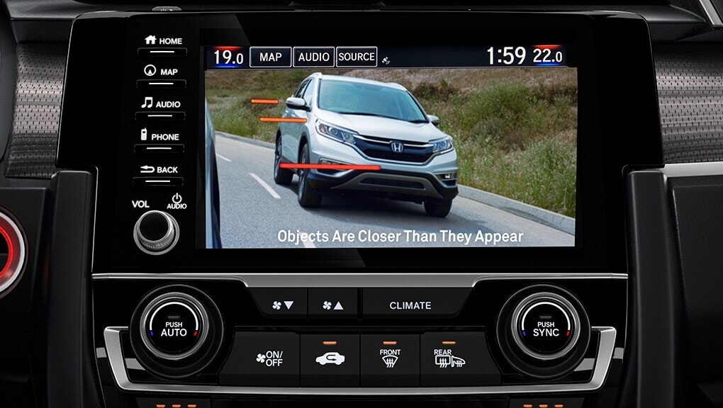 Honda Civic Coupe Blindspot