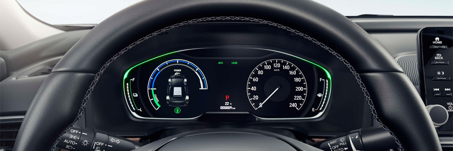 Honda Accord Hybrid Driver Information Interface