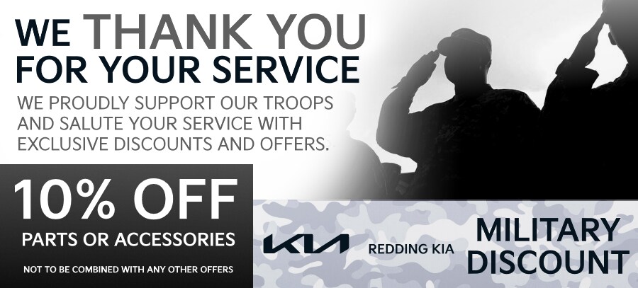Redding Kia Military Discount