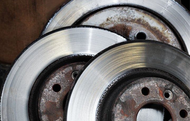 Worn Rotors