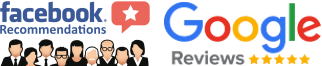 Facebook and Google Reviews Combined