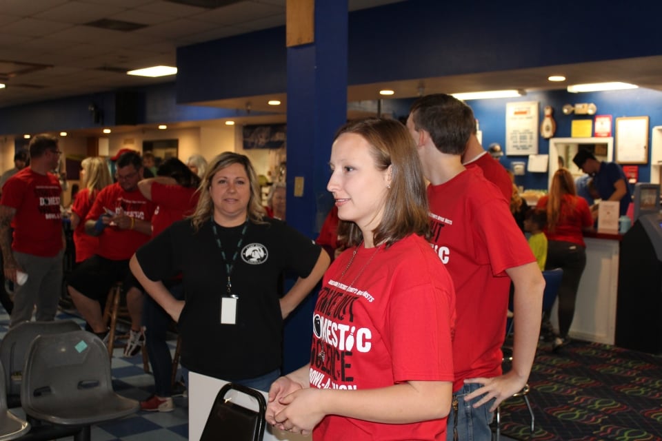 Strike Out Domestic Violence Event