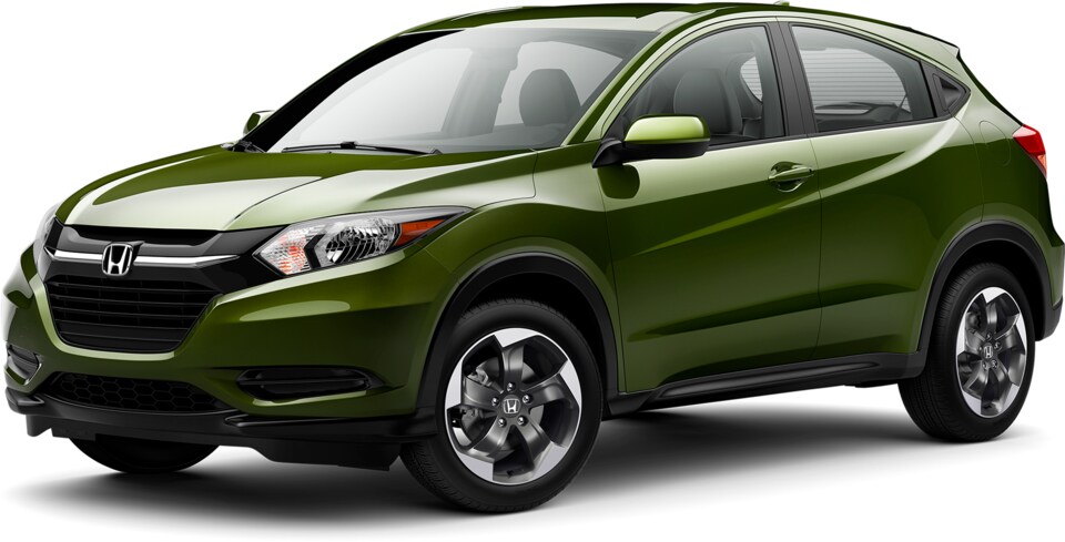 2018 Honda HRV LX SUV Green white background.jpg