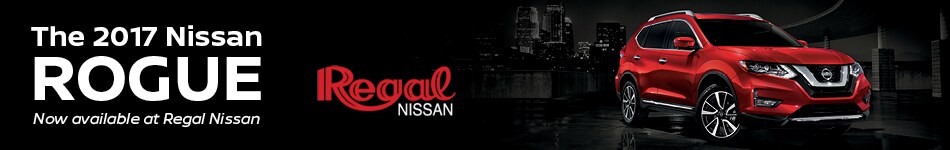 New 2017 Nissan Rogue Now Available at Regal Nissan