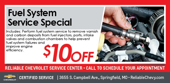 Fuel System Special Coupon