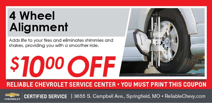 Alignment Service Coupon