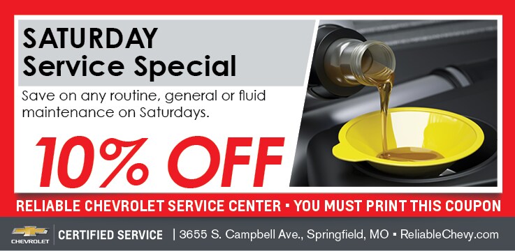 Percent-Off Service Coupon