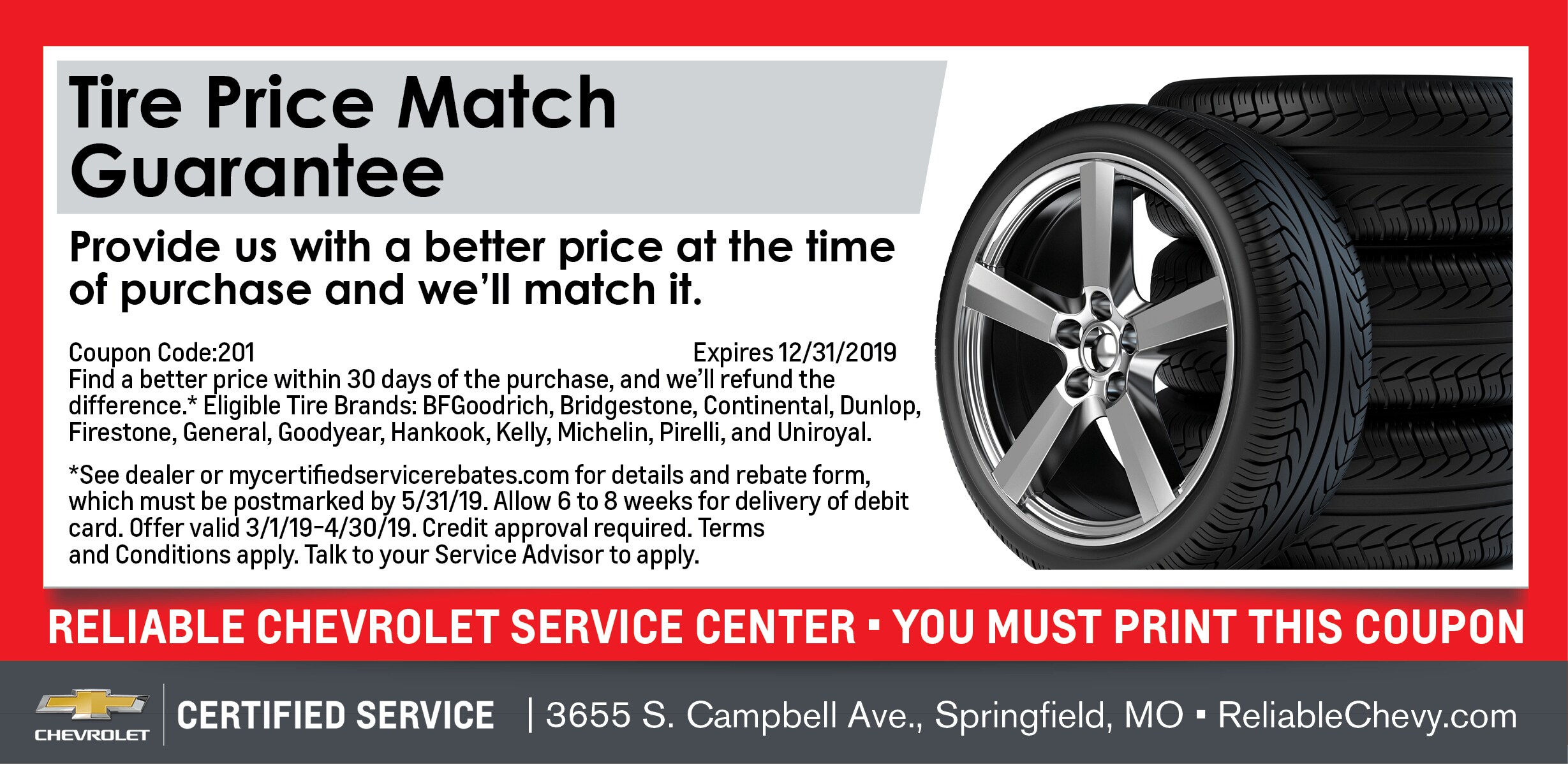 Tire Price Match