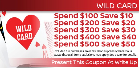 Wild Card Service Coupon, Albuquerque Automotive Service Special. If no image displays, this offer has ended. Wild Card Service Coupon, Albuquerque Nissan Service Special. If no image displays, this offer has ended.