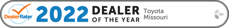 DealerRater Dealer of The Year Award