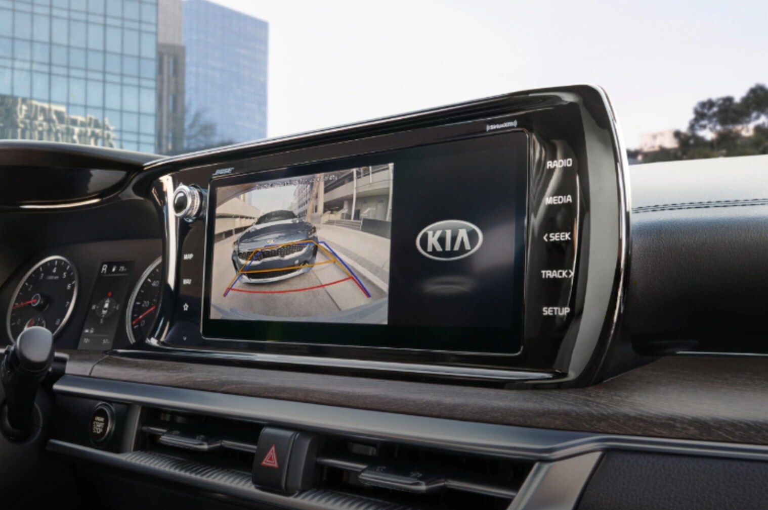 Interior of Kia K5 in Renton, WA