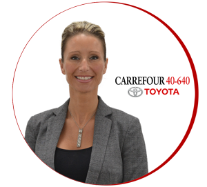 Anick Lefebvre directrice financière Toyota chez Carrefour 40-640 Toyota