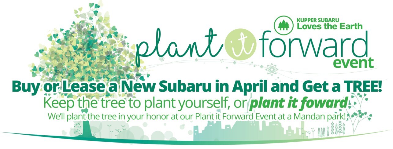 Kupper Subaru Plant it Forward