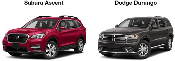 2019 Subaru Ascent vs 2019 Dodge Durango