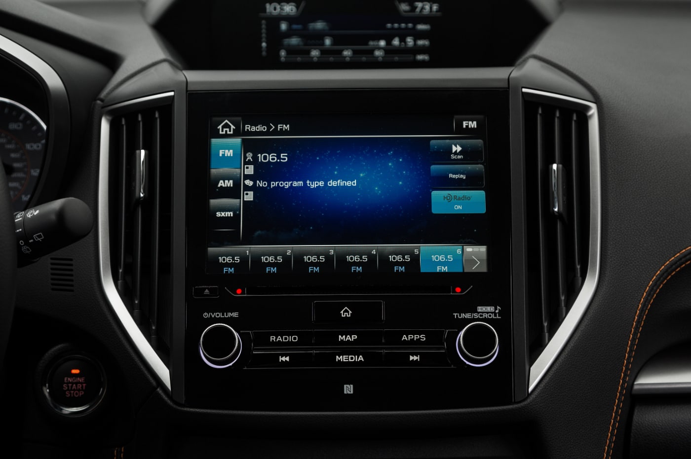 2018 Subaru Crosstrek Interior