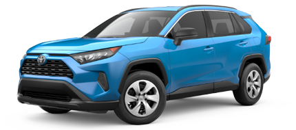 2019 Toyota RAV4 LE shown