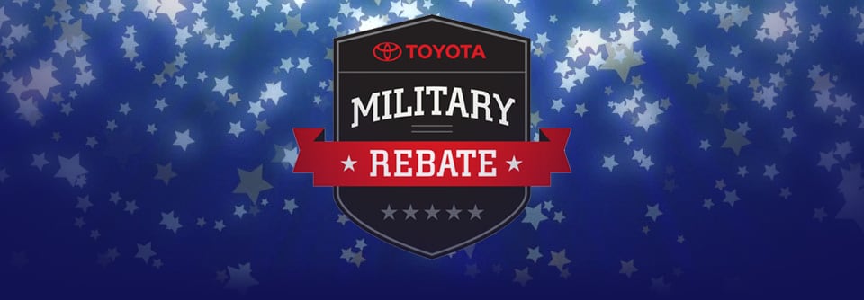 Toyota Military Rebate