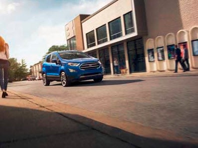 2018 Ford EcoSport in Lightning Blue