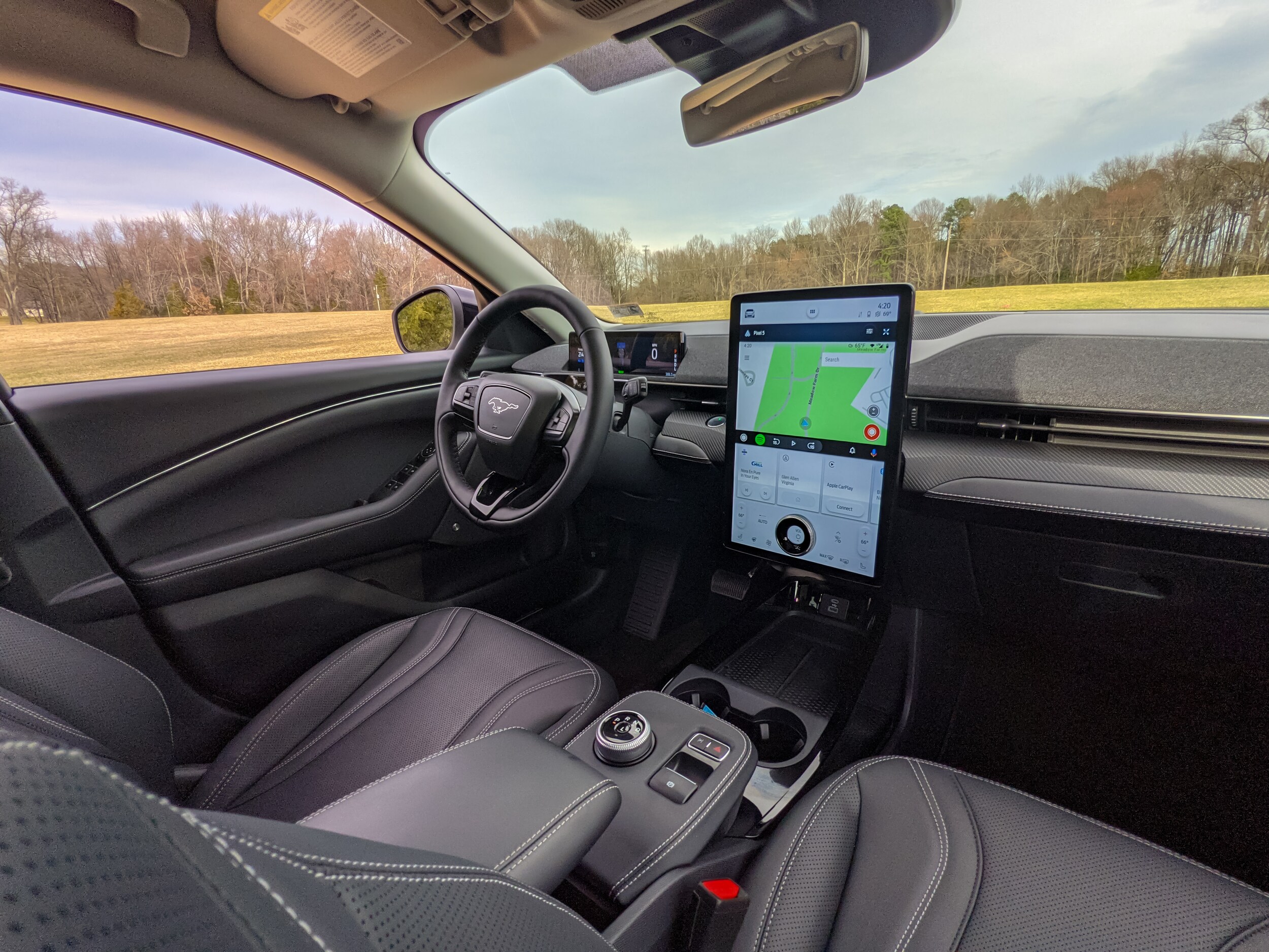 2021 Ford Mustang Mach-E Interior Technology