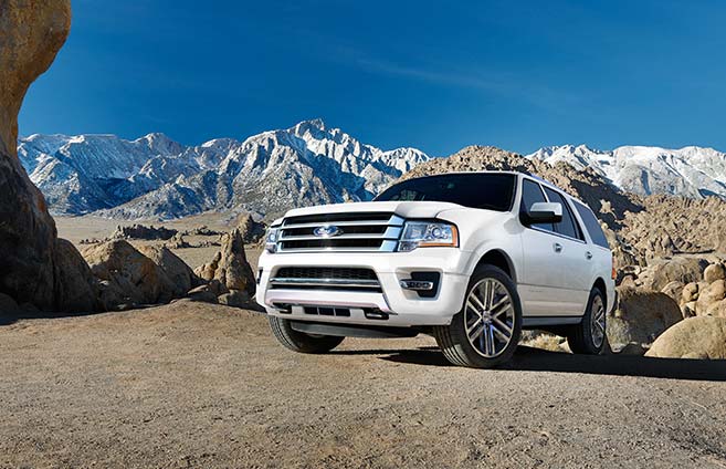 2017 Ford Expedition in Oxford White 2017 Ford Expedition in Oxford White