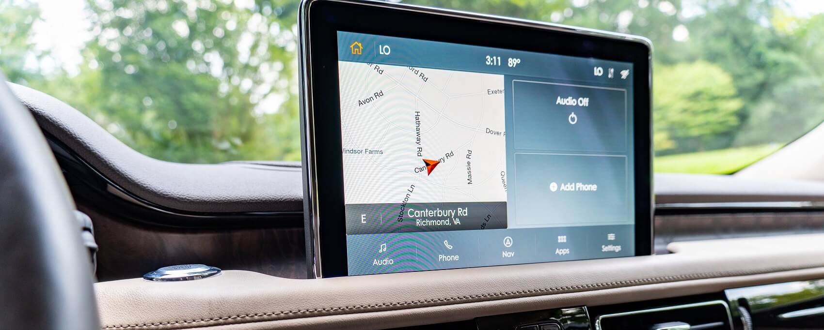 2020 LINCOLN AVIATOR Voice-Activated Navigation