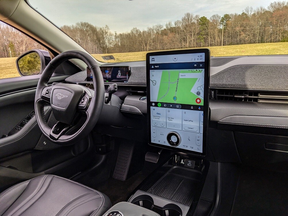 Ford Mustang Mach-E Interior Technology