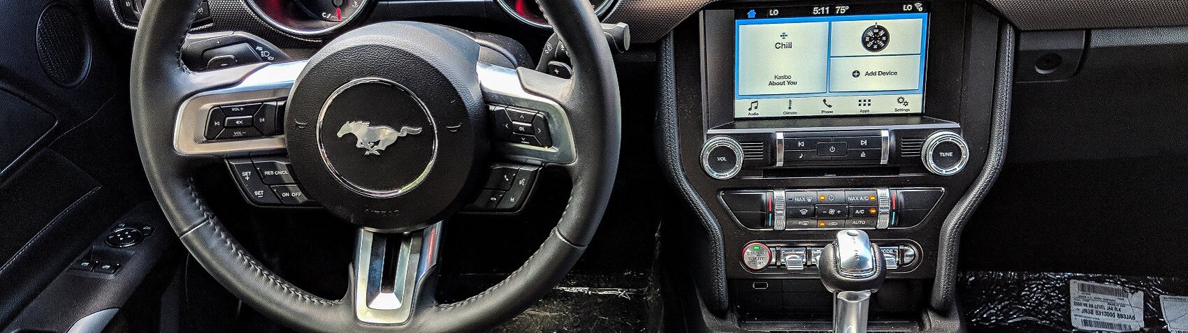 Ford Mustang Interior Technology