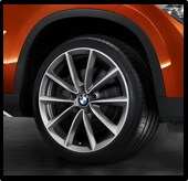 V-Spoke 324 Alloy Wheel and Tire Set