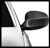 BMW Carbon Fiber Mirror Caps
