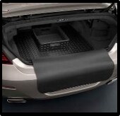 Fitted Luggage Compartment Mat w/ Collasible Box