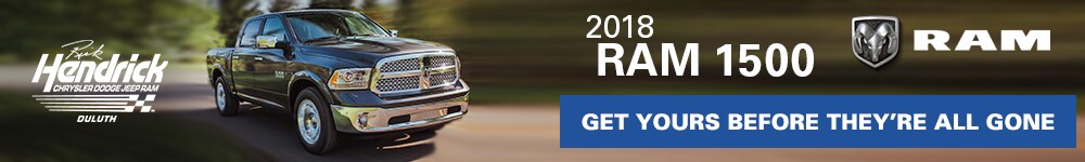 Hendrick Duluth CDJR - September 2018 - 2018 RAM 1500 Pencil Banner - 1000x150.jpg