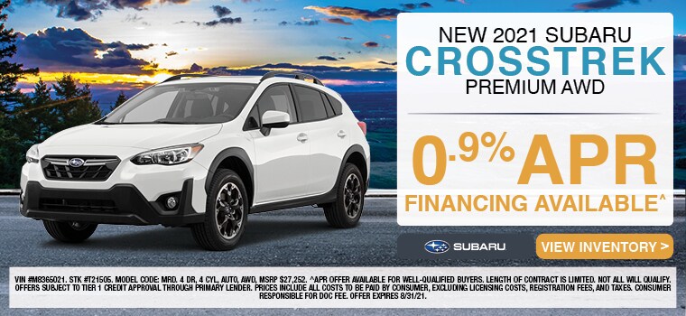 New 2021 Subaru Crosstrek Premium AWD