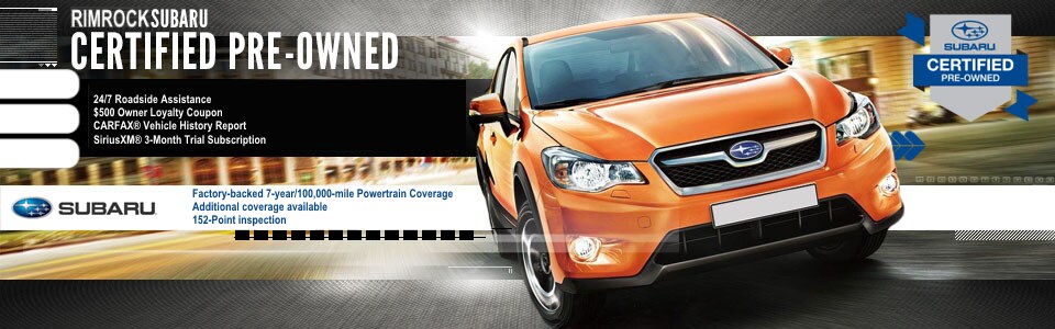 Subaru Certified Pre-Owned