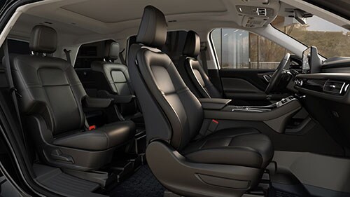 Black Aviator Interior