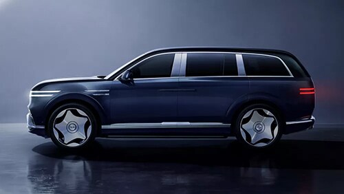 2027 Genesis GV90 side view