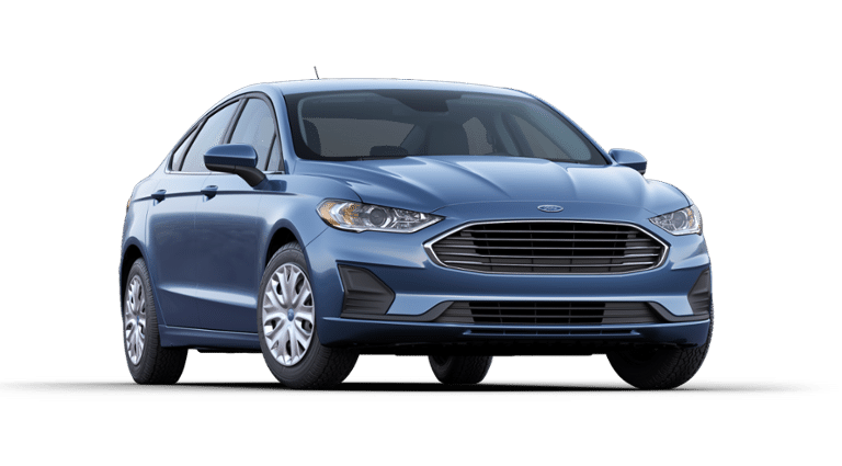 2019 Ford Fusion blue