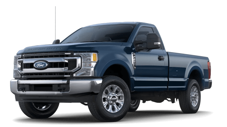 2022 Ford Super Duty XLT in Antimatter Blue